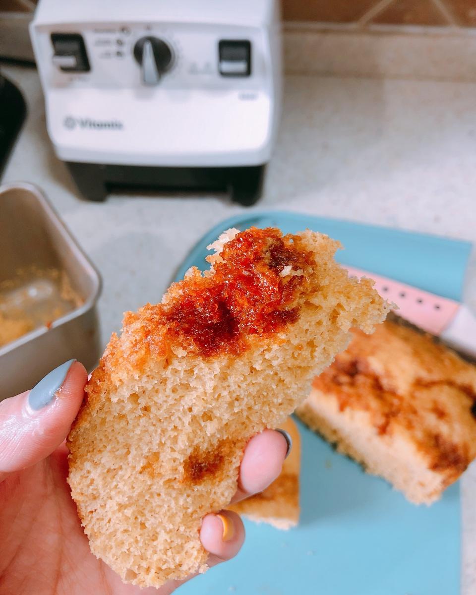 红枣红糖发糕：不塌不缩、组织均匀、手感软绵、口感Q弹