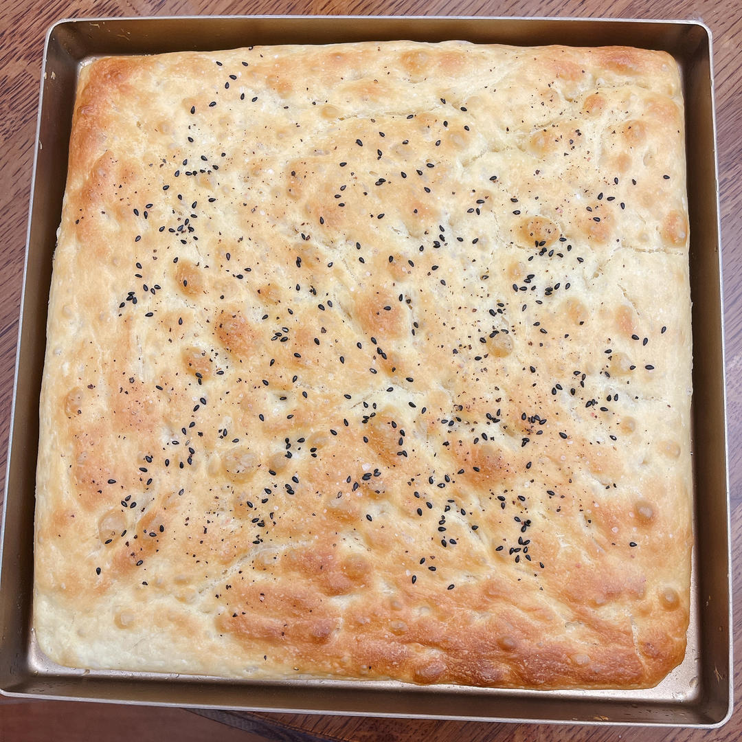 『研究了2年的完美食谱』最简单的免揉佛卡夏