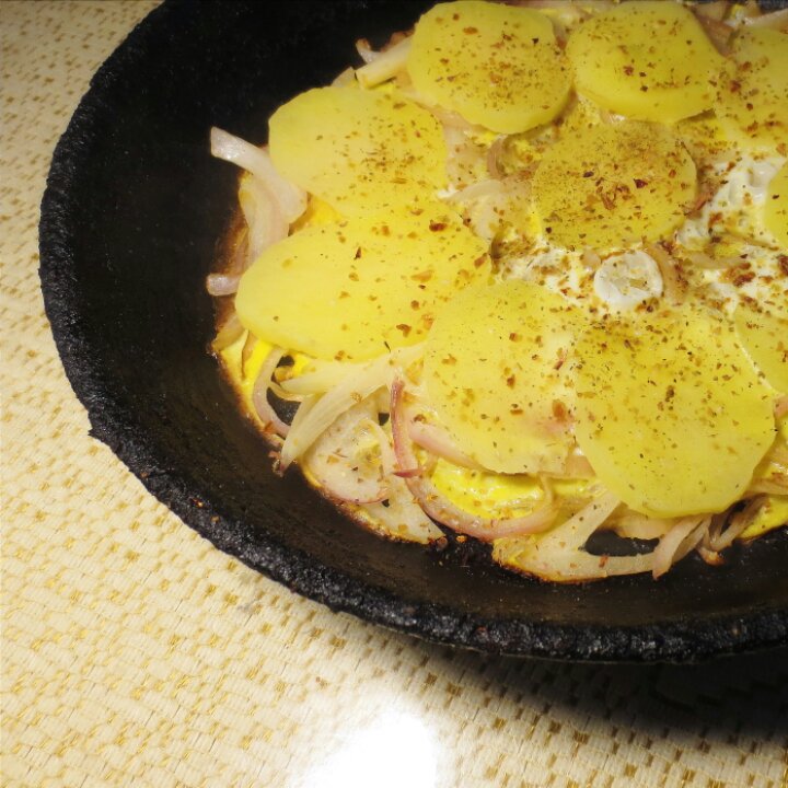 西班牙土豆煎蛋饼