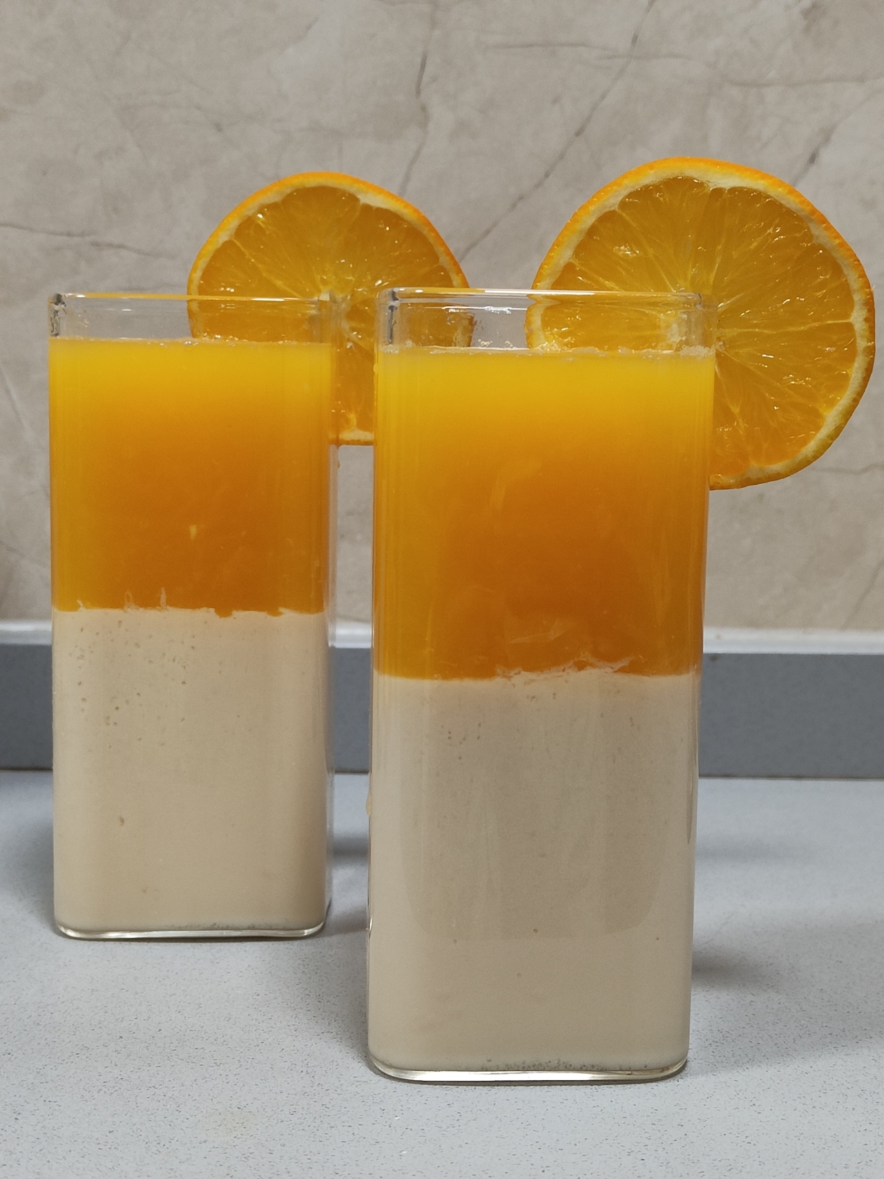 橙汁撞奶