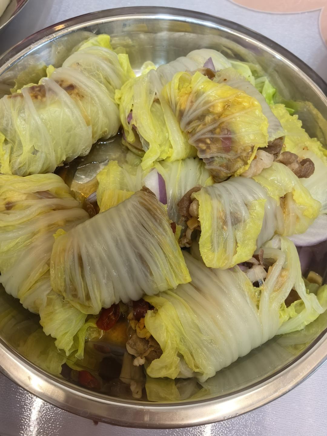 这玩意我能天天吃❗❗一口一个的白菜肥牛卷❗