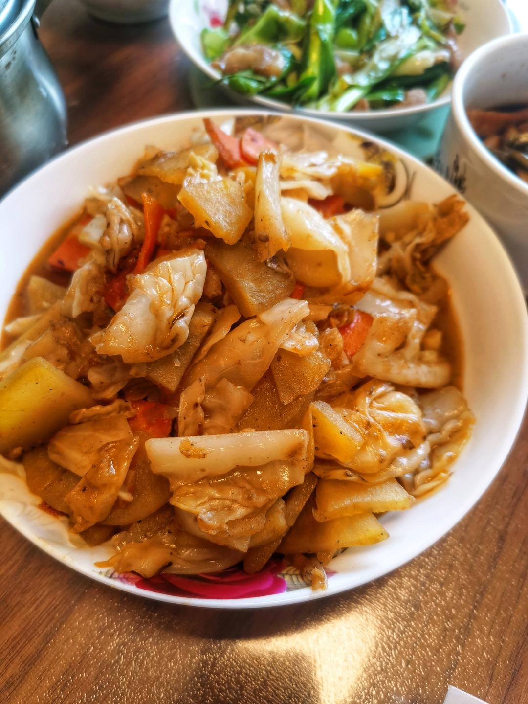 大头菜炒西红柿