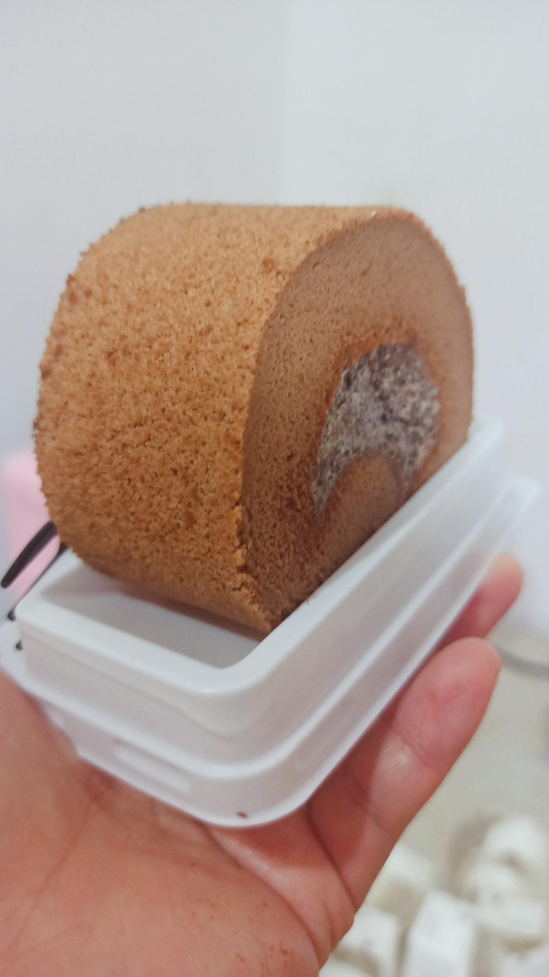 可可蛋糕卷(不消泡超浓郁巧克力口感)