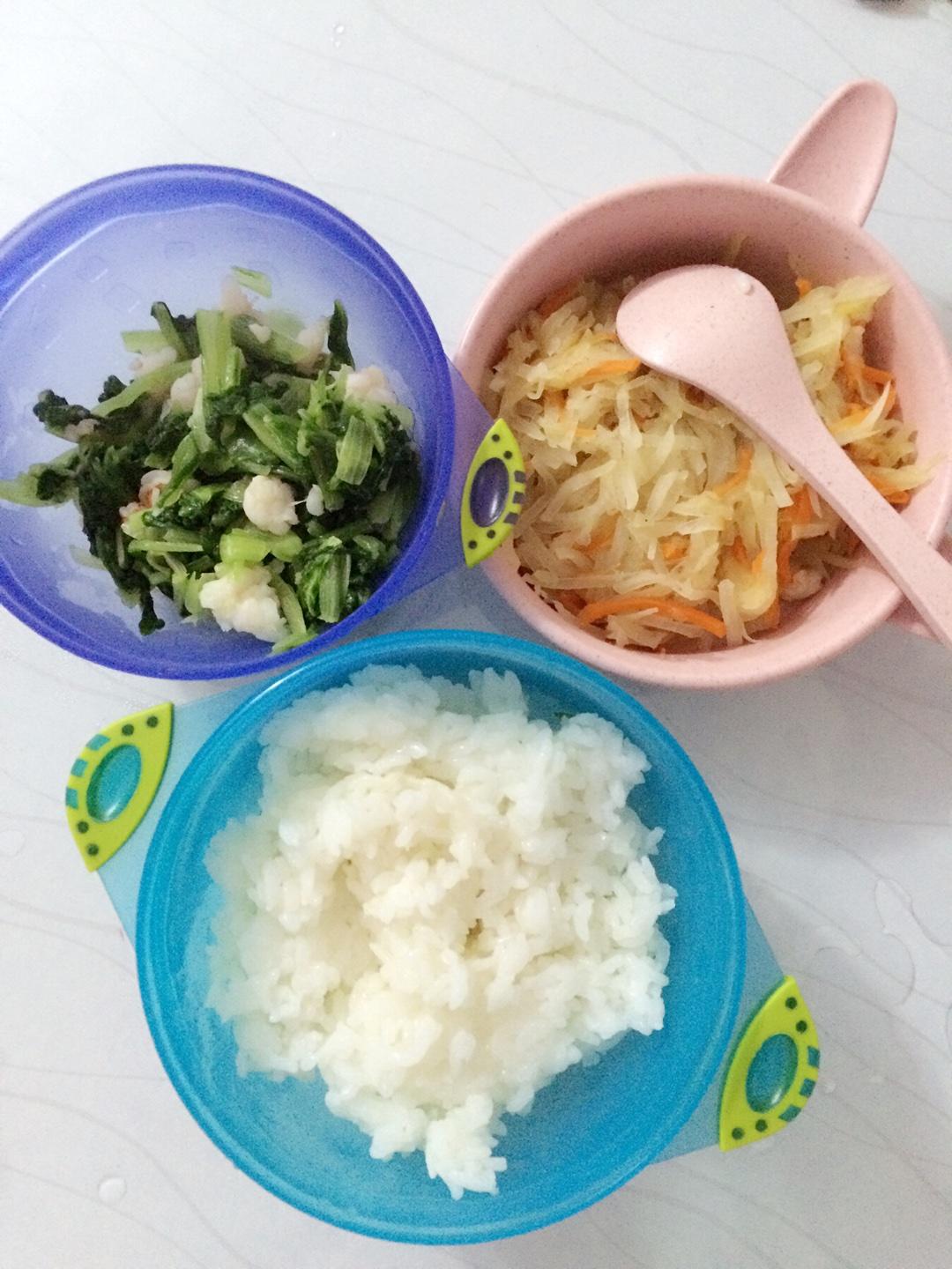 宝宝辅食之营养午餐的做法