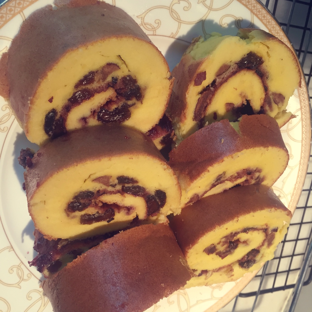 原味蛋糕卷