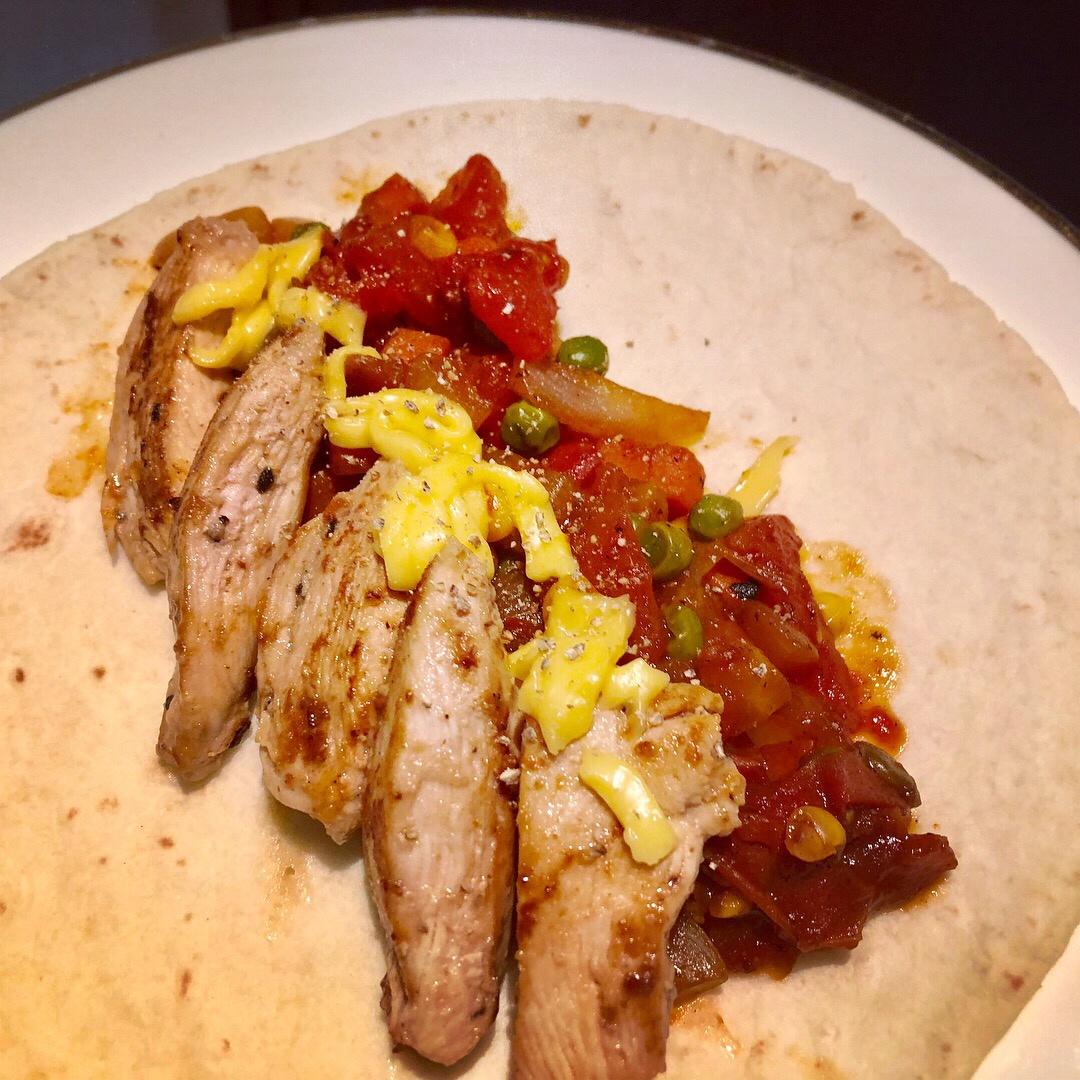不传统的肉酱Taco