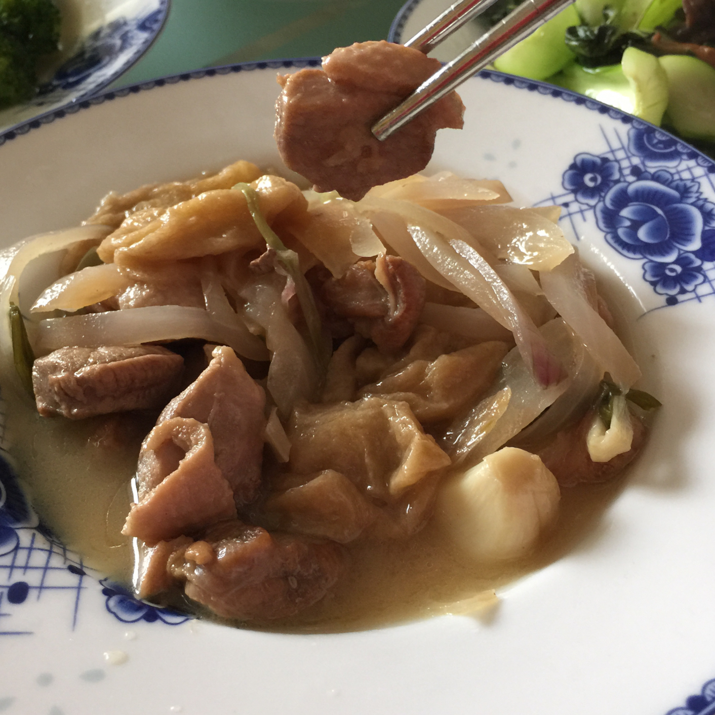 香焖鹅肉