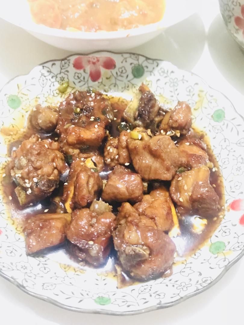 糖醋排骨/糖醋小排（不放油）（12345口诀做出正宗上海本帮）