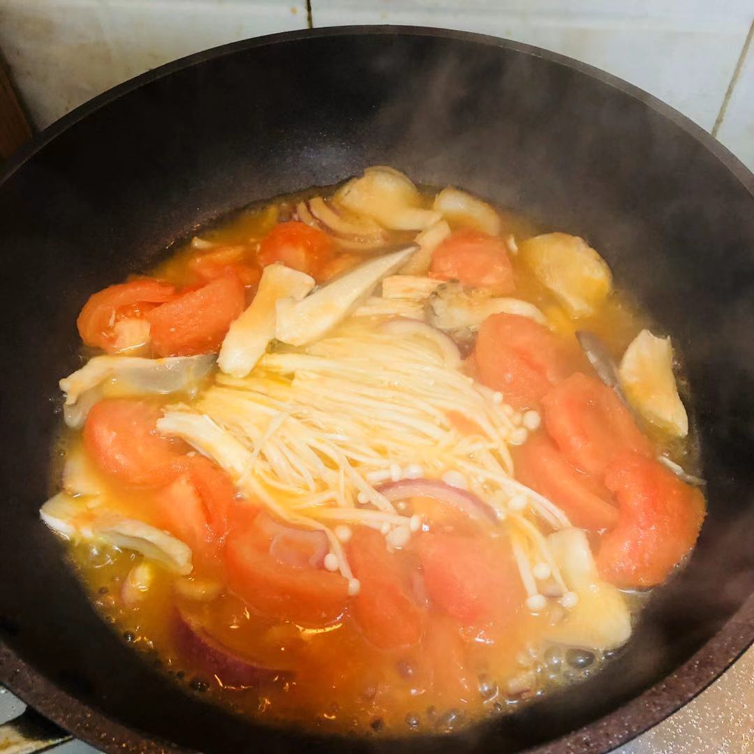 香喷喷五花肉杂菜汤的做法 步骤4