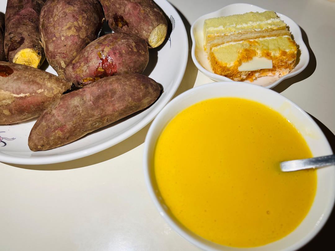 空气炸锅烤红薯(超级简单)