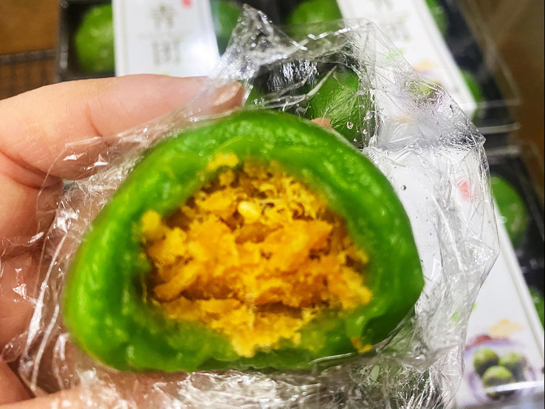 香糯可口的青团