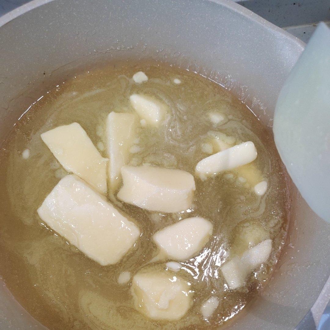 视频🚢一次搞定3种口味｜焦糖坚果糯米船｜不测温，不冷冻｜低糖｜简单｜0难度