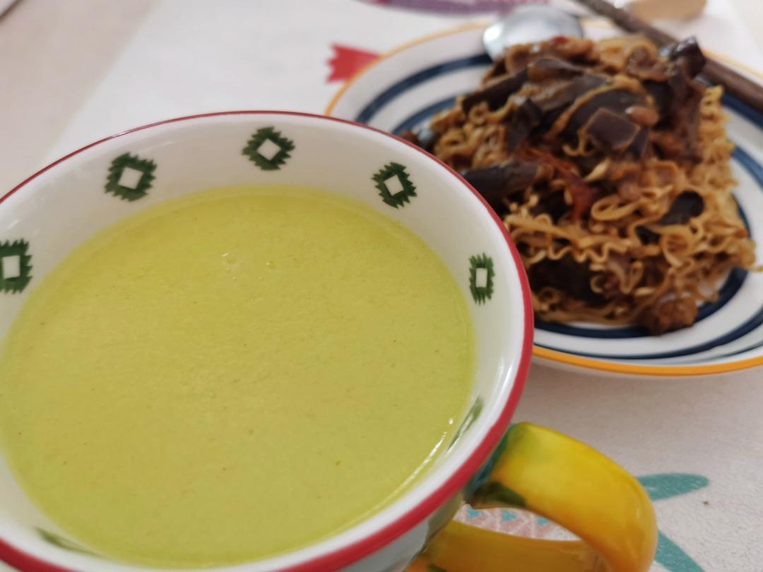 🍅西红柿肉末🍆茄子焖面🍜含泪吃了两大碗