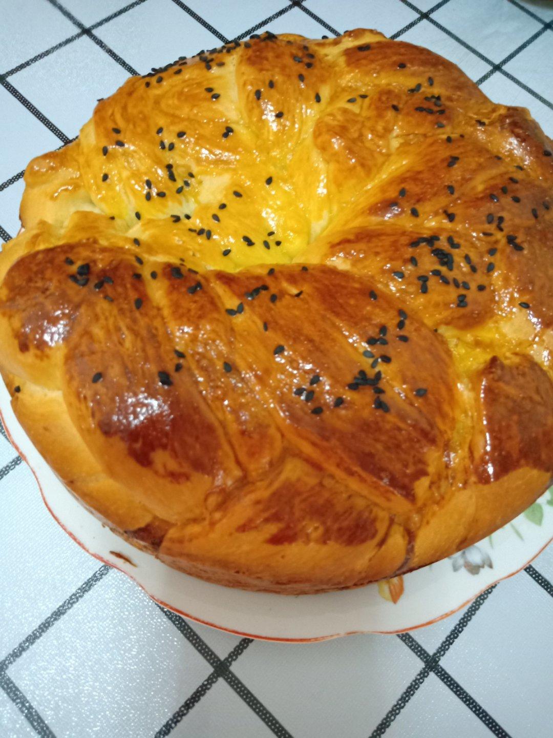 入门级不用揉出膜的手撕紫薯面包无黄油版