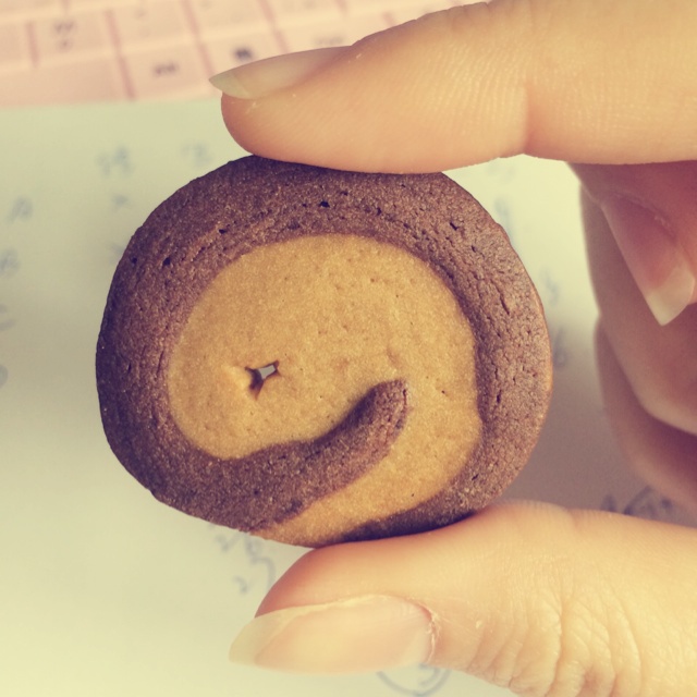 摩卡双色饼干