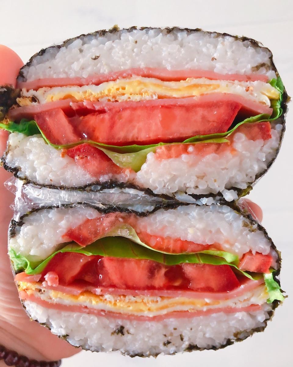 高颜值海苔饭团