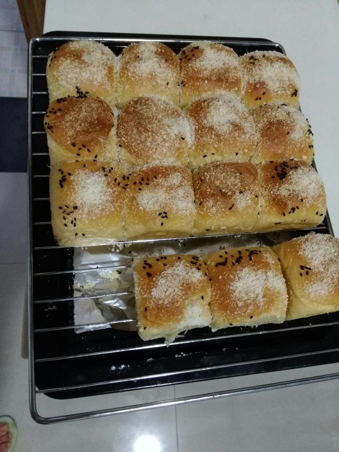 椰蓉泡浆小面包（汤种法）