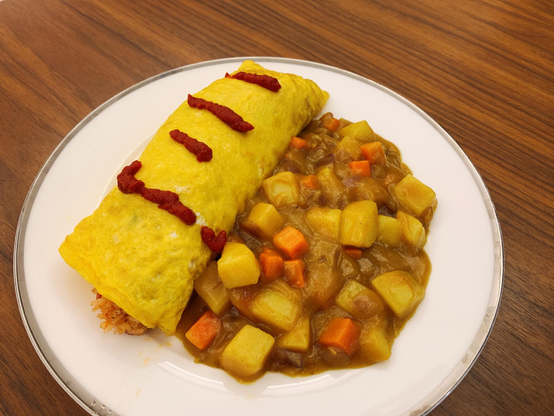 这是头牌了丨好吃的飞起来～🍛咖喱蛋包饭