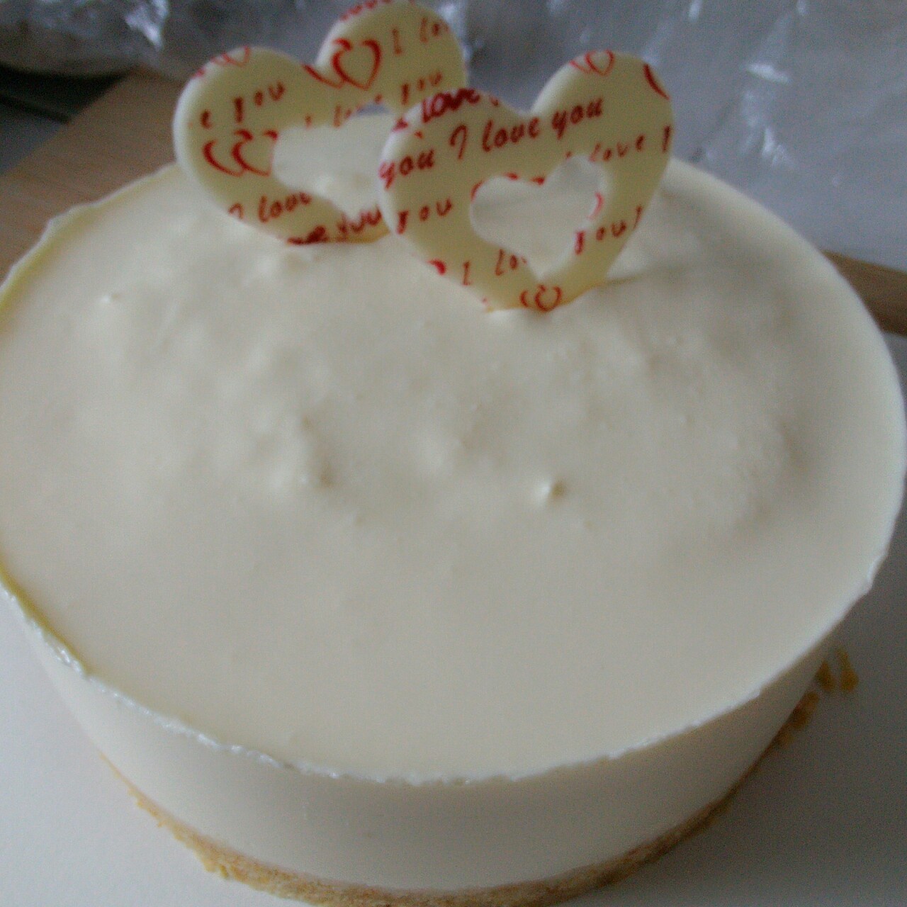 牛奶芝士慕斯蛋糕