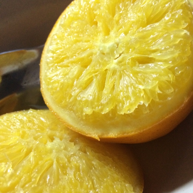 盐蒸橙子治疗咳嗽