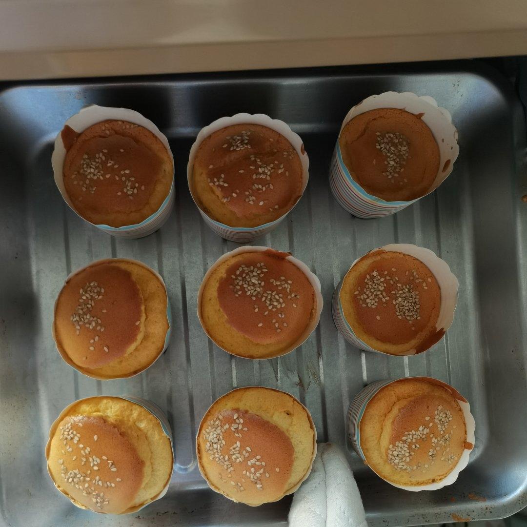 纸杯蛋糕 8寸戚风蛋糕的量