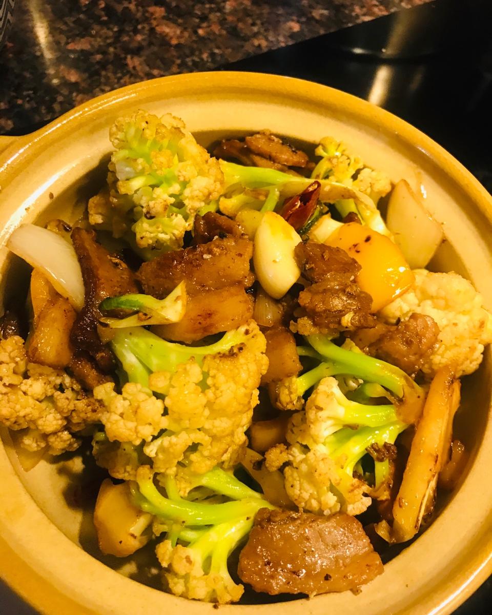 香到舔盘的干锅菜花