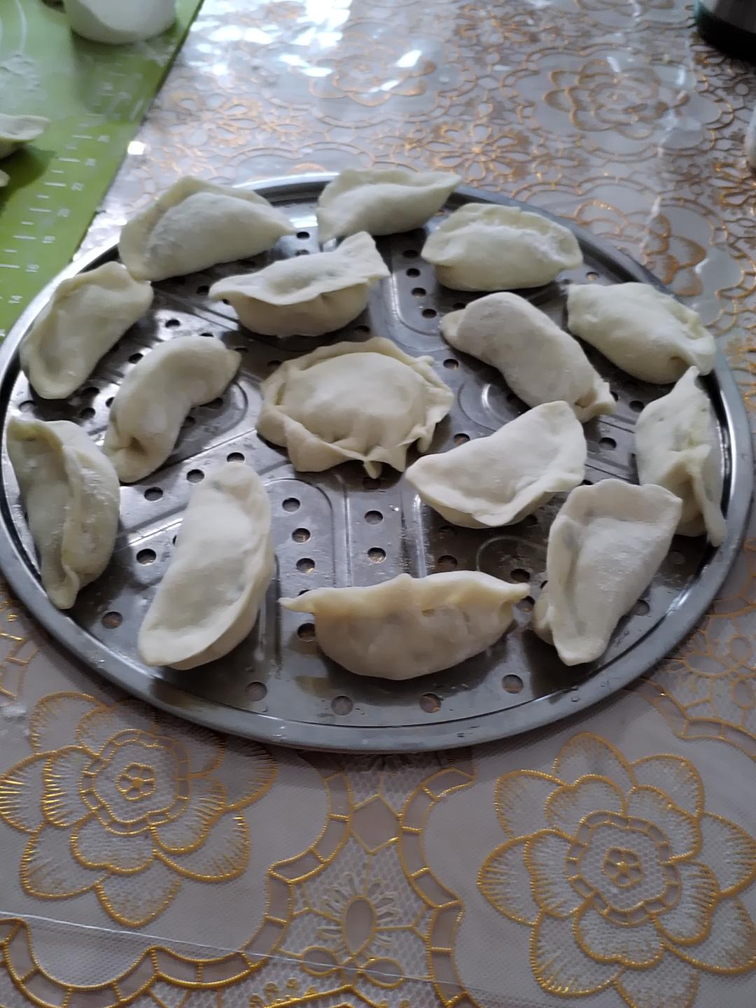 经典的韭菜鸡蛋馅儿饺子 怎么吃都不会腻