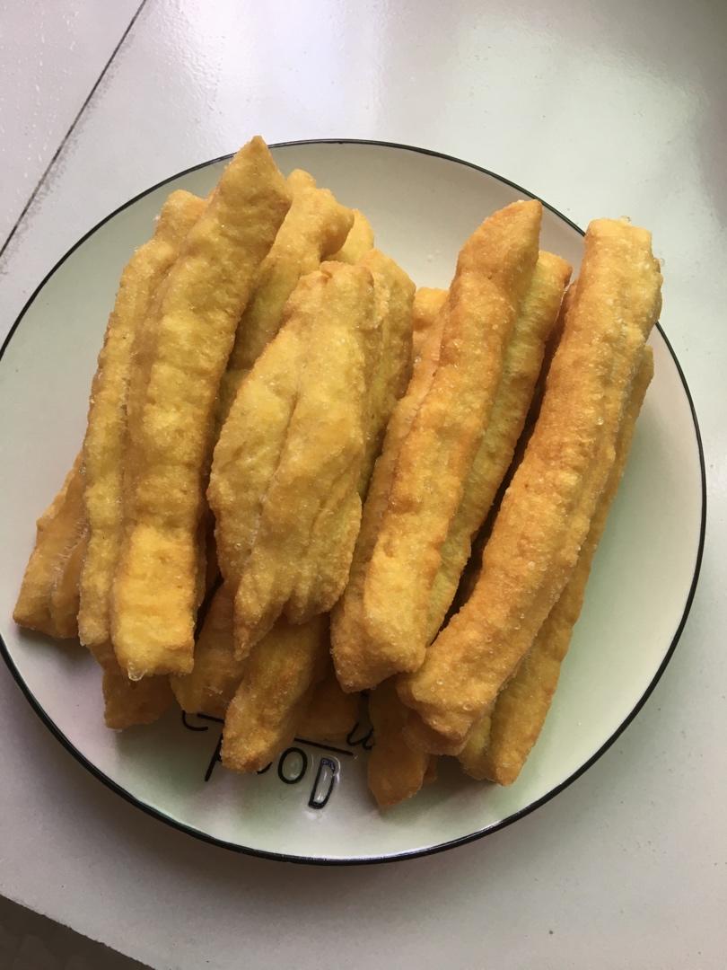 快手早餐～自制油条（酵母版，不含泡打粉、膨松剂）