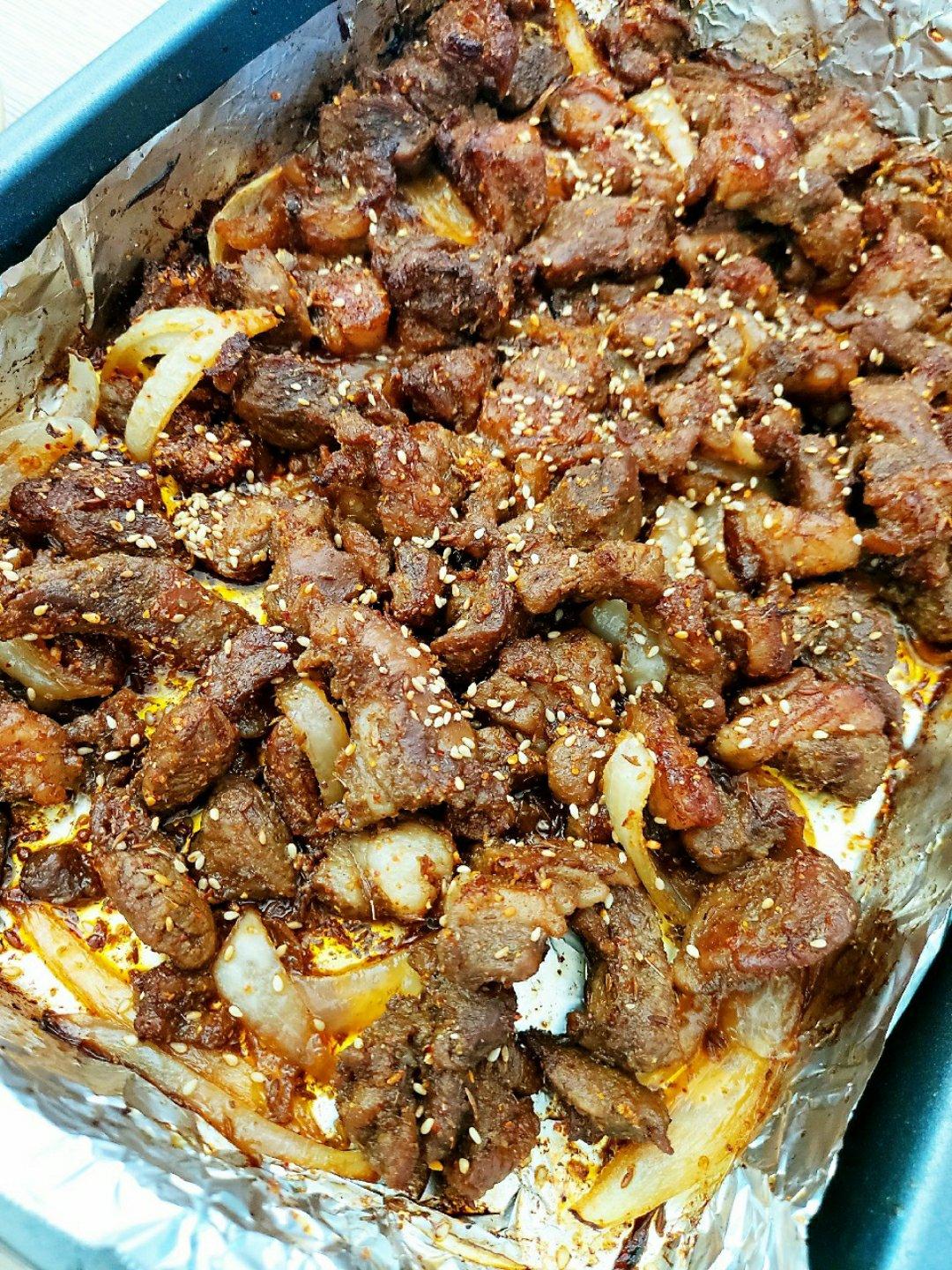 正宗烤羊肉,烧烤美食(烤箱版)的全部作品