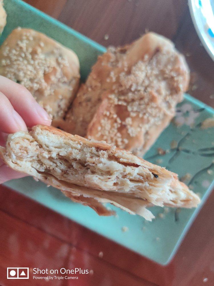葱香油酥烧饼