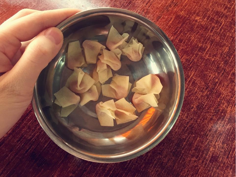 宝贝辅食（迷你小扁肉）的做法