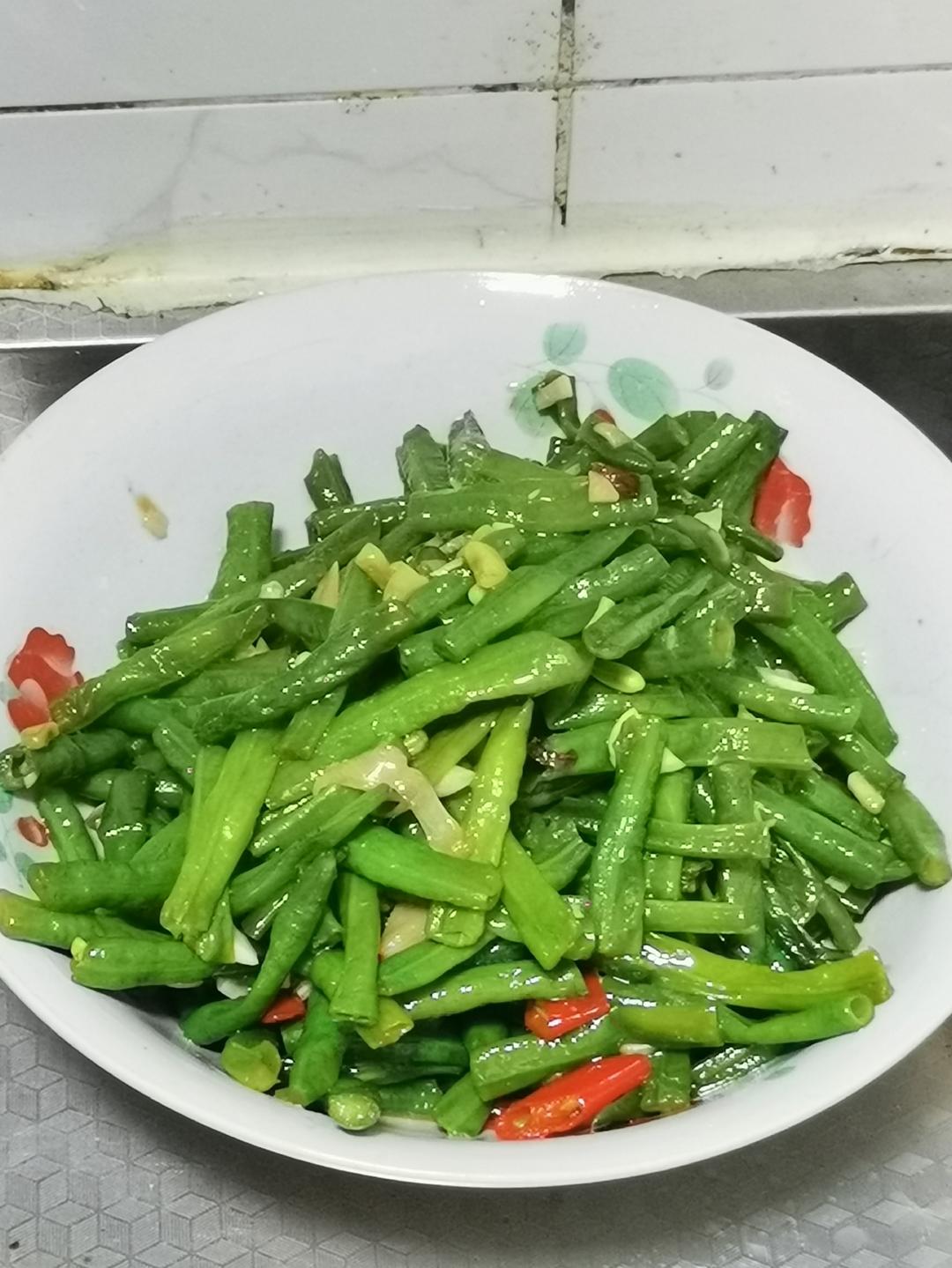 清炒豆角