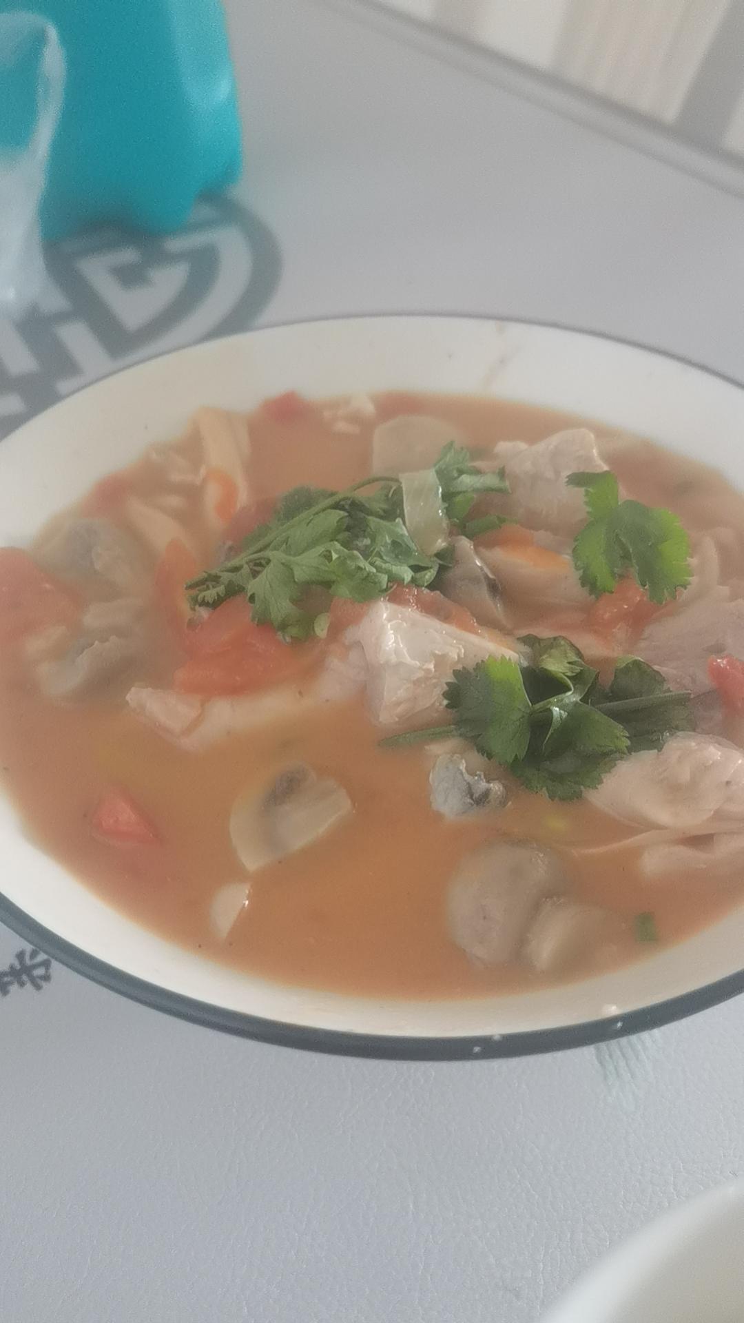 番茄黑鱼片汤
