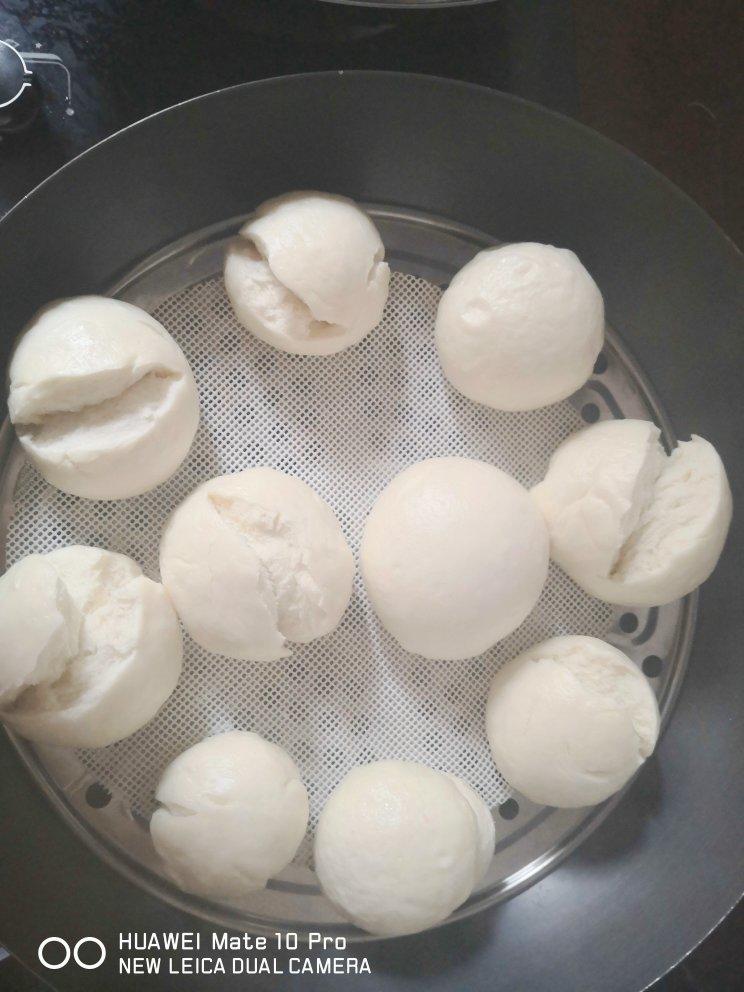 纯手工奶香馒头【无泡打粉，无添加】