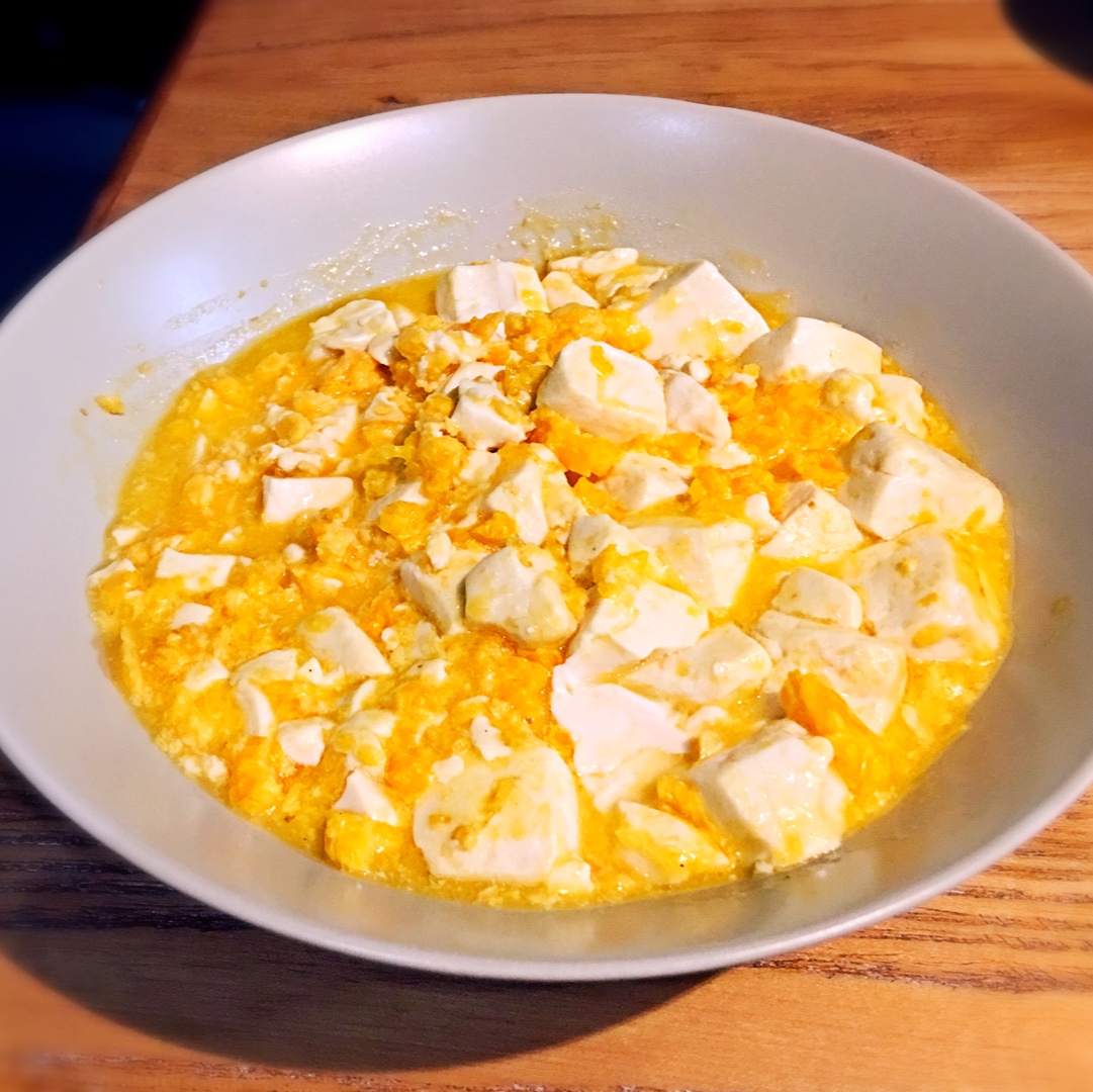 miumiu控做的蛋黄豆腐