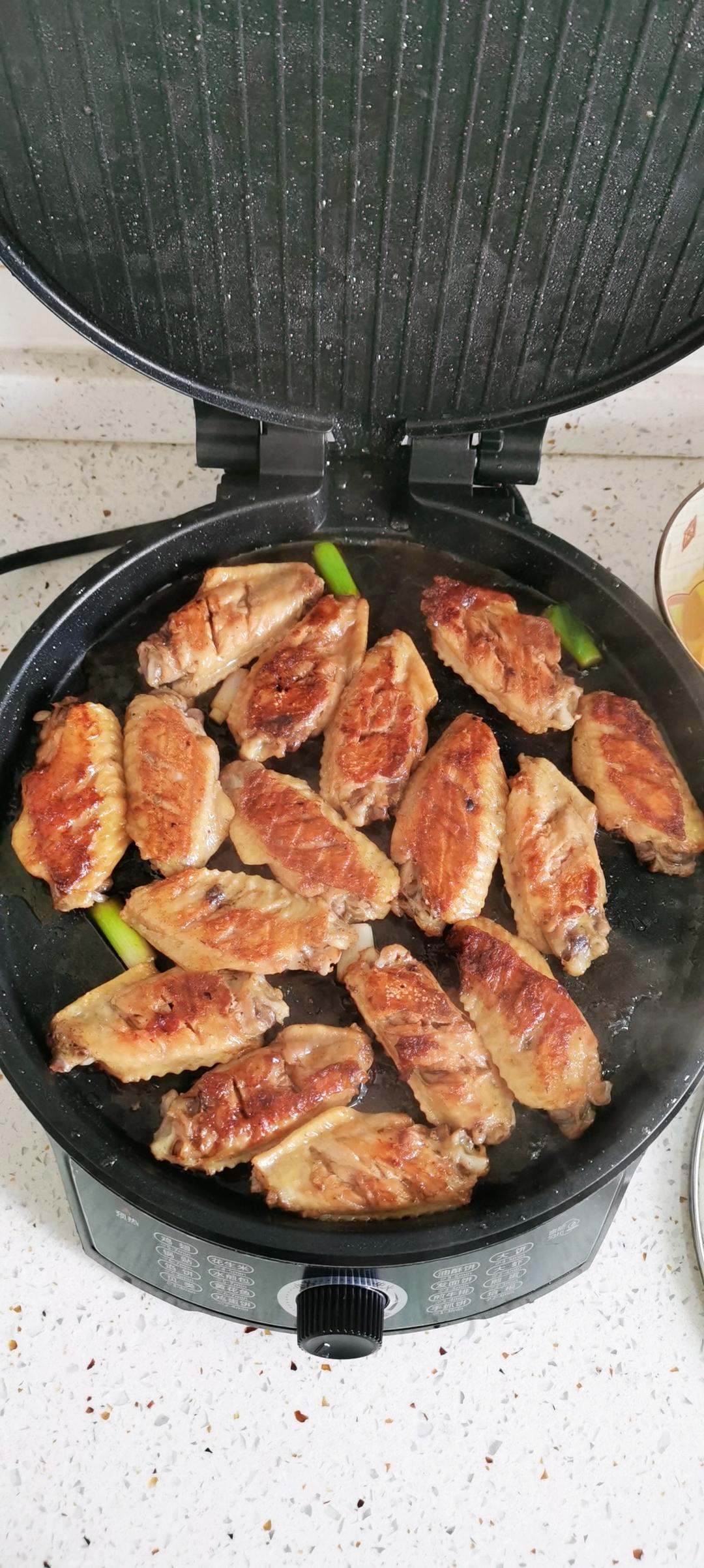 电饼铛香煎鸡翅