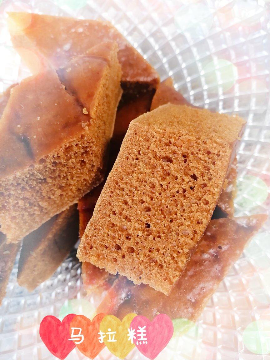 粤茶楼经典，木薯粉马拉糕（红糖+代糖）