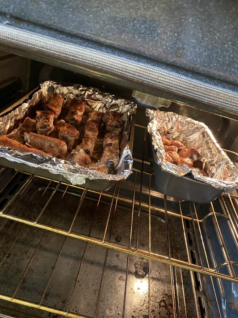 蒜香烤排骨（烤箱版）