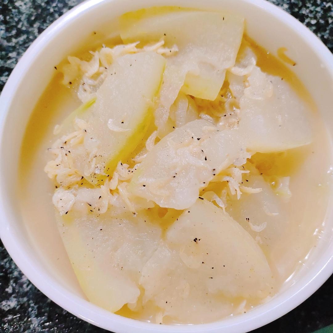 【温馨煮艺】虾皮熬冬瓜