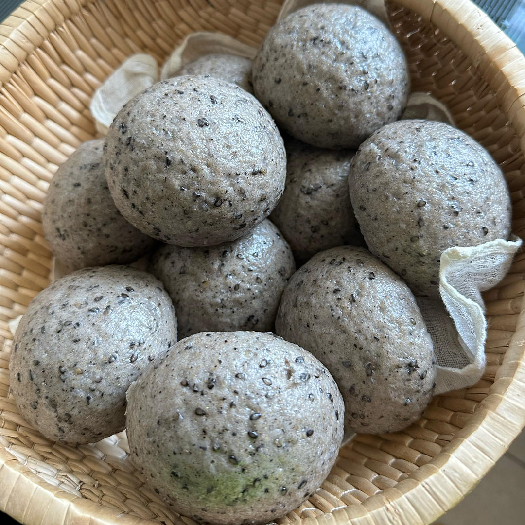 一发黑芝麻馒头，补钙佳选！