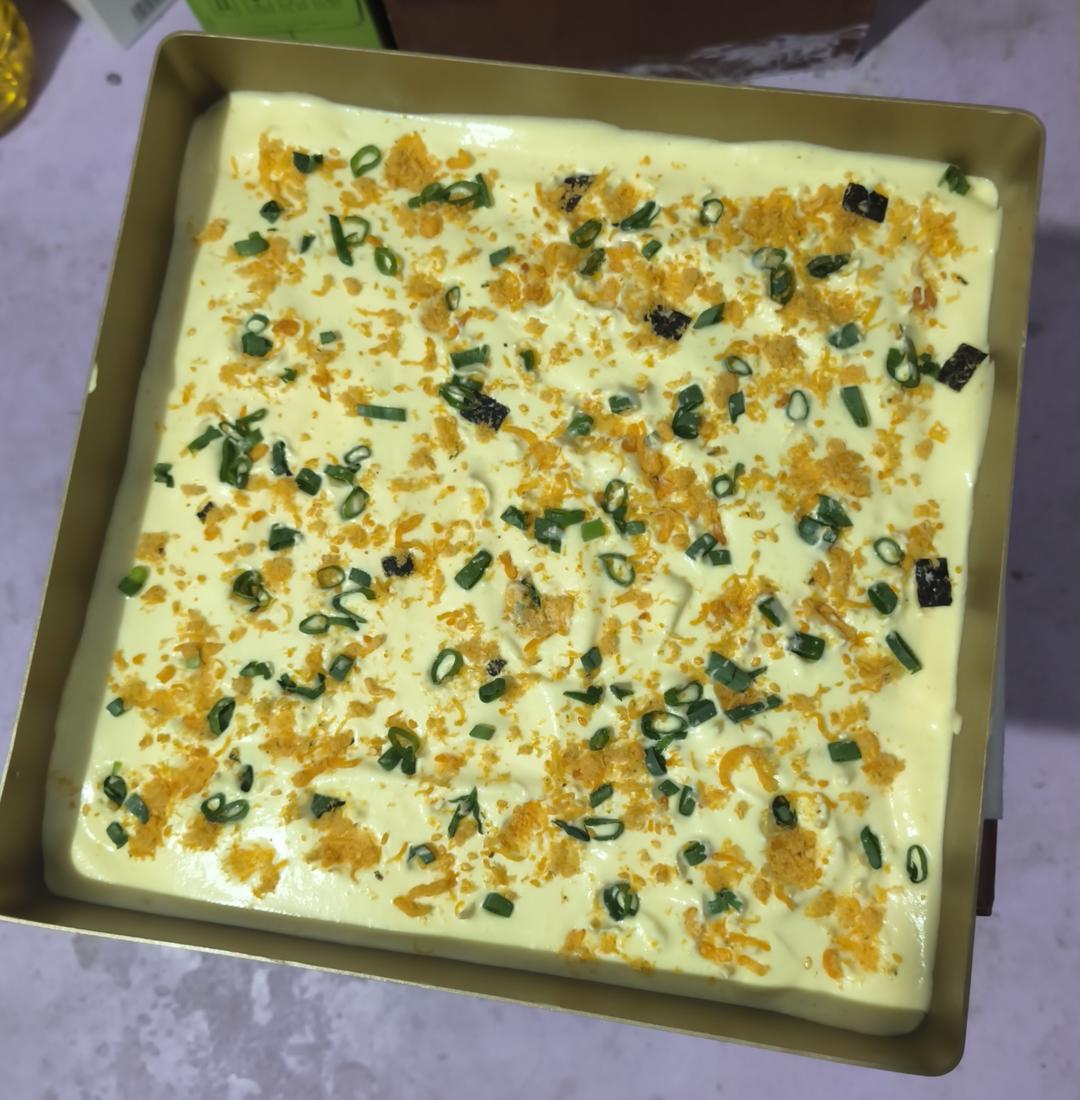 香葱肉松蛋糕卷-绵软细腻/可盐可甜