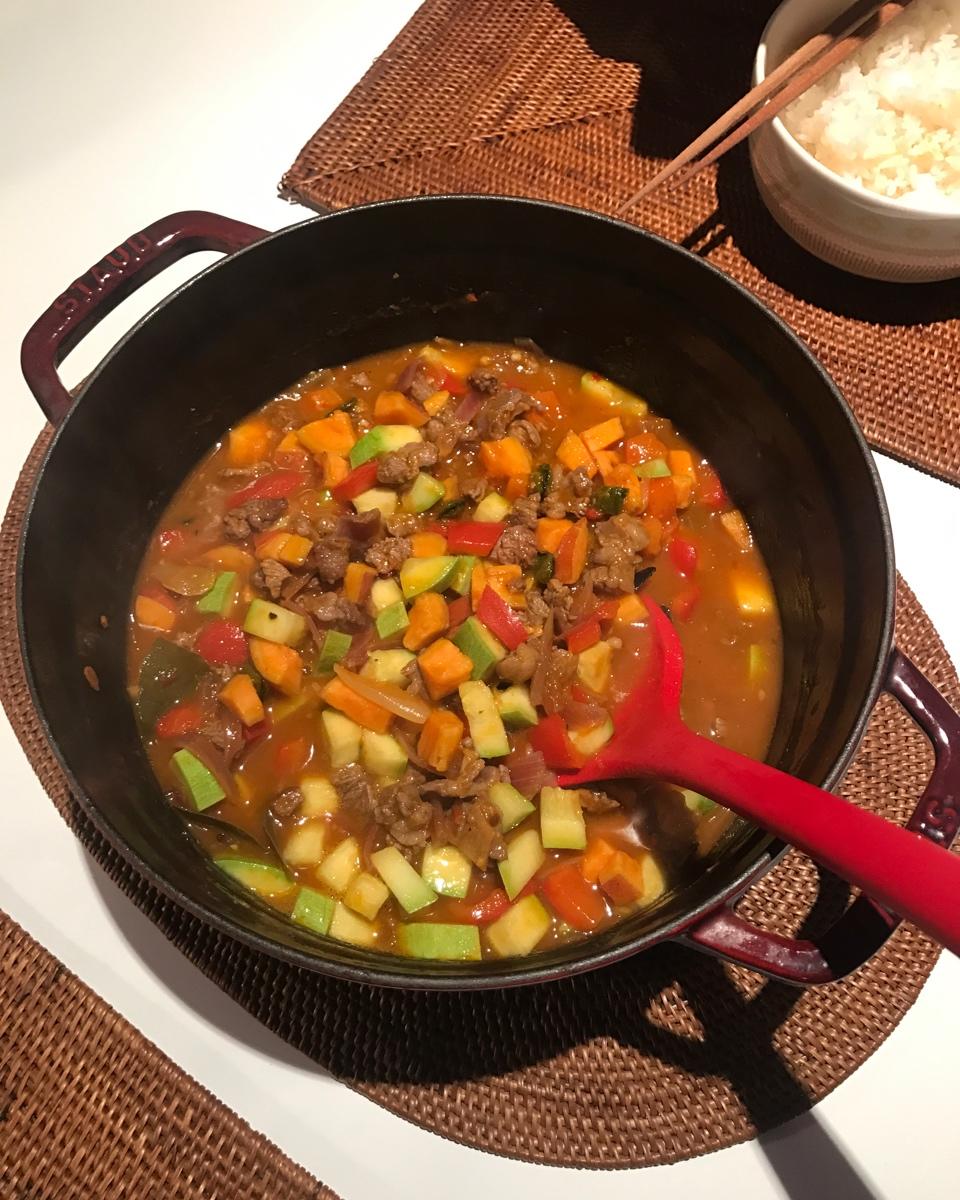 【健康三餐】南瓜红薯牛肉Goulash