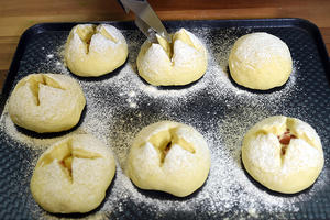 德普烘焙食谱—熔岩芝士面包的做法 步骤5