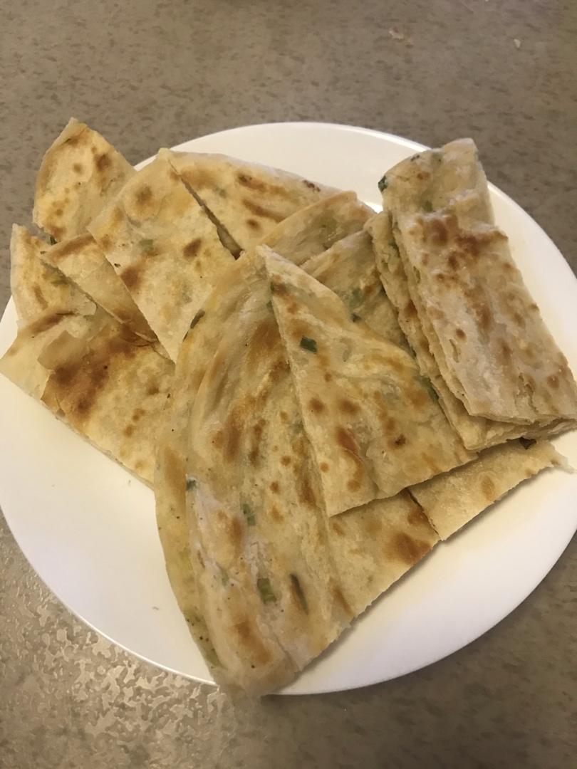 香酥好吃的葱油饼（无猪油版手抓饼皮2）
