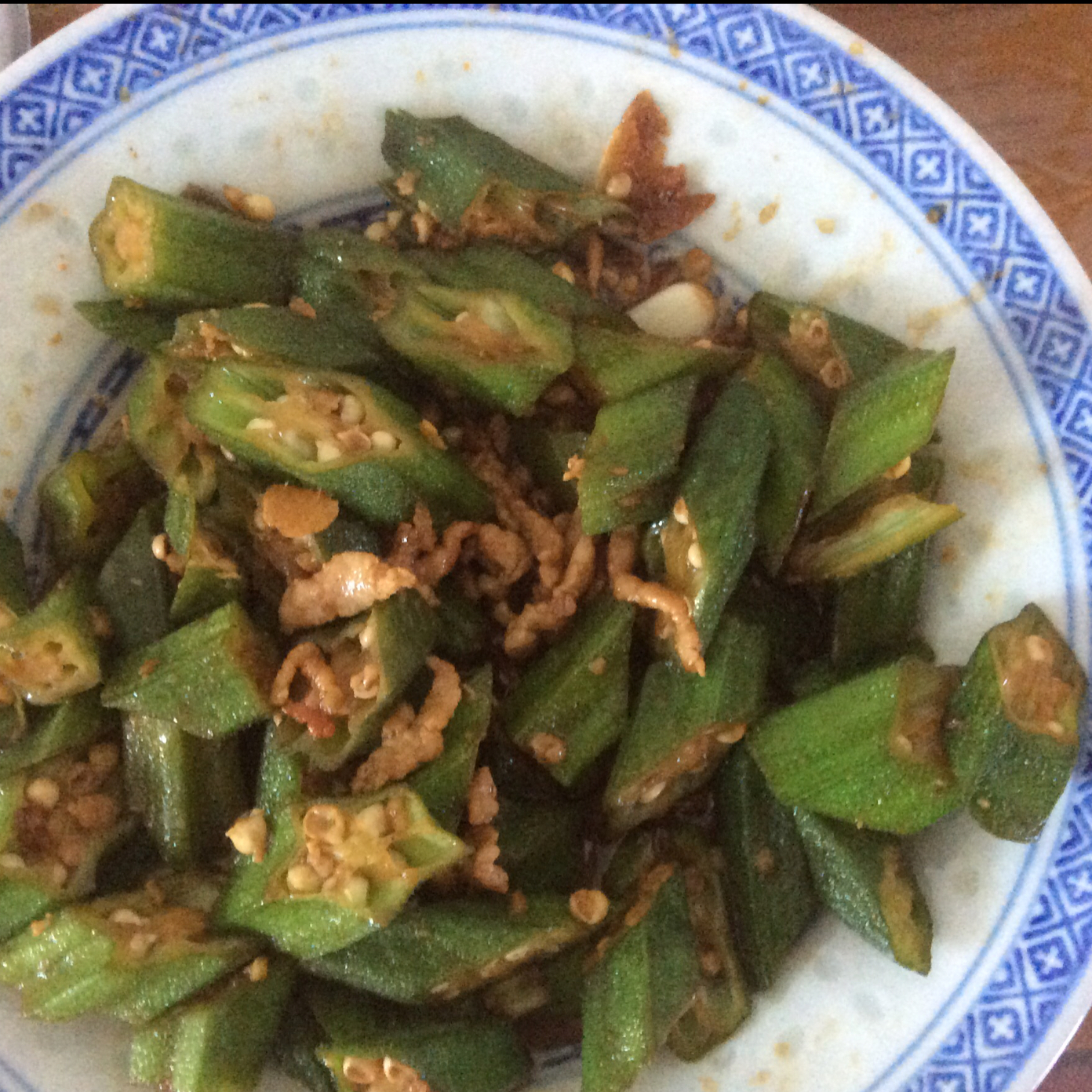 秋葵炒肉