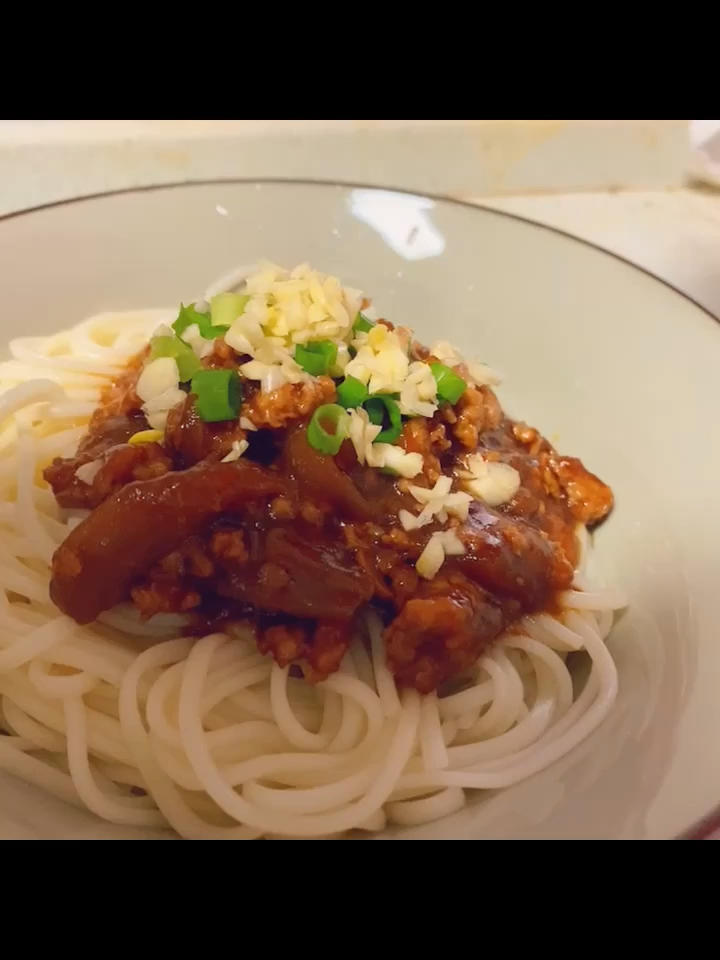 茄子打卤面