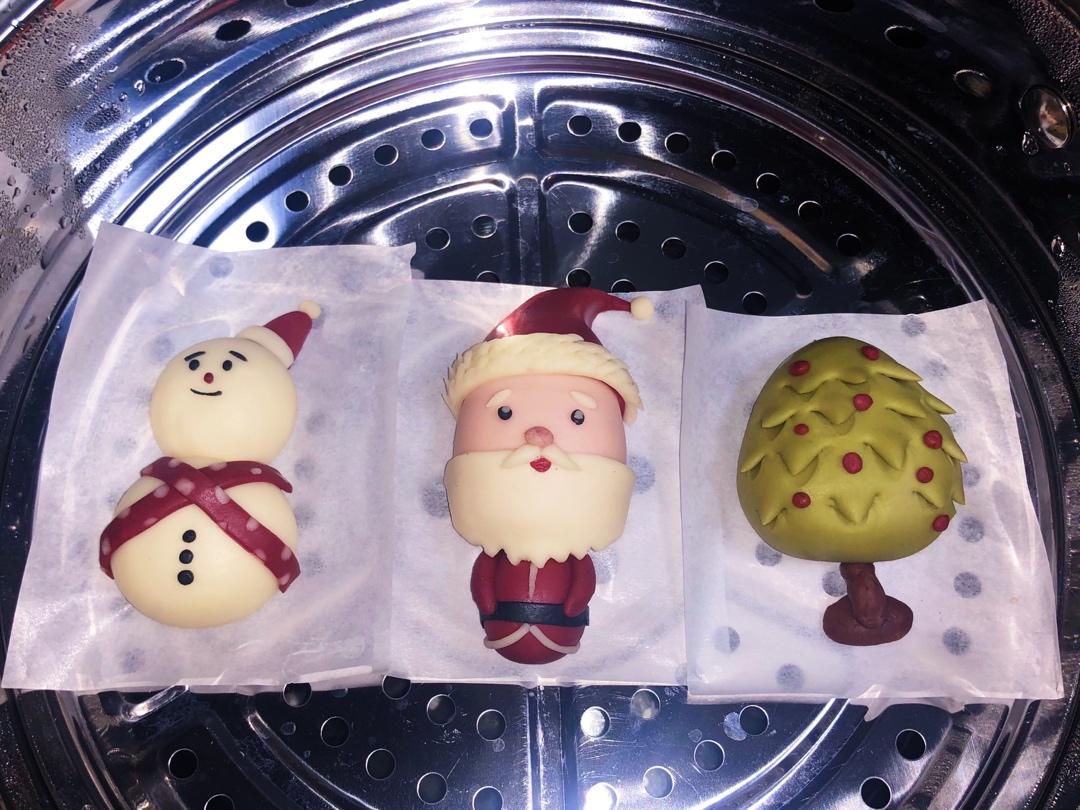 卡通馒头（圣诞系列）--原创