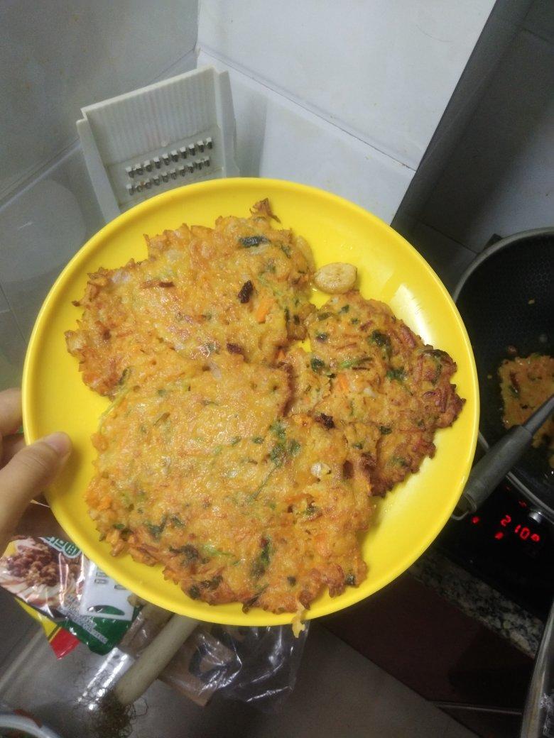 【收藏】大人小孩都爱吃，快手早餐，蔬菜鸡蛋饼