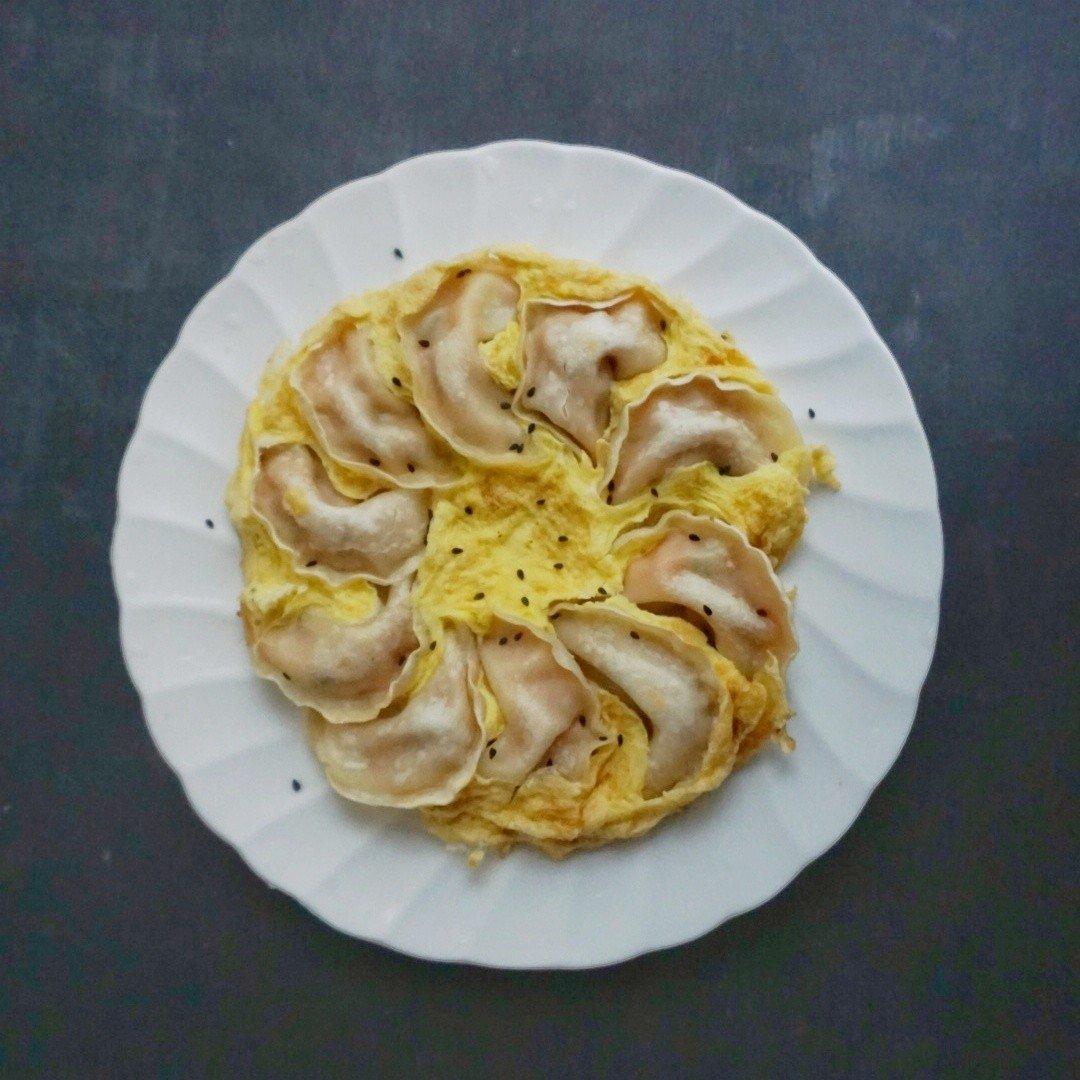 懒人快手抱蛋煎饺