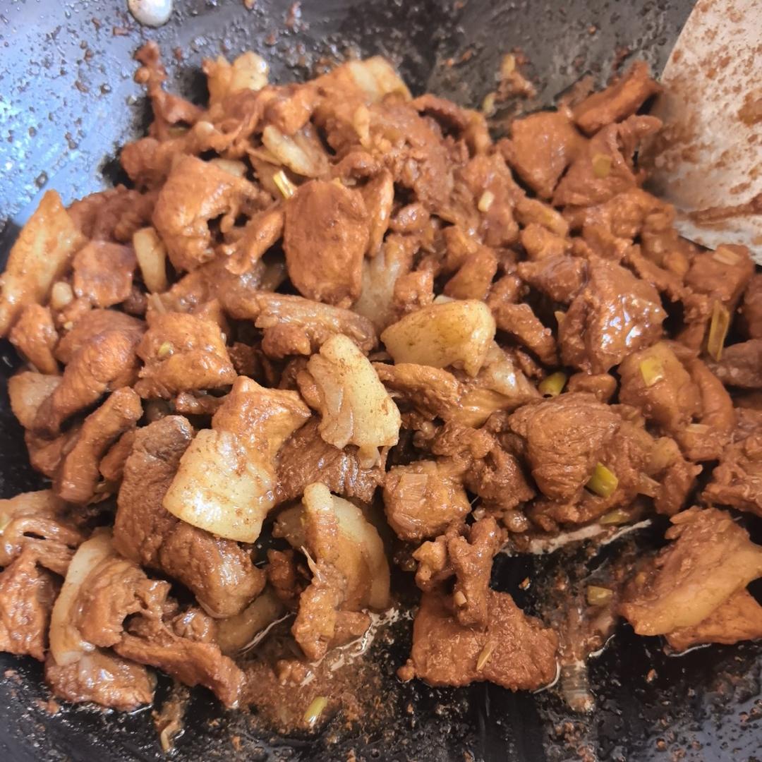 传统炒猪肉